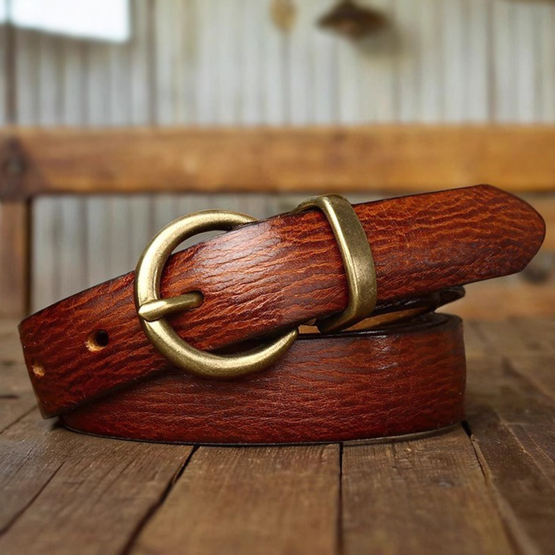 美式复古牛皮腰带女真皮百搭休闲裤带简约时尚纹理装饰配裙子皮带,服饰配件/皮带/帽子/围巾,腰带/皮带/腰链,淘宝优惠券,粉丝福利购,淘宝优惠卷