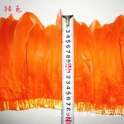 大飘布边鹅毛包边彩色装饰布带