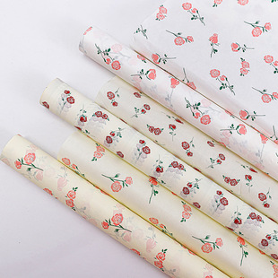 新款 纸 加厚玫瑰花雪梨纸打底花束礼物氛围包花纸批高级感内衬包装