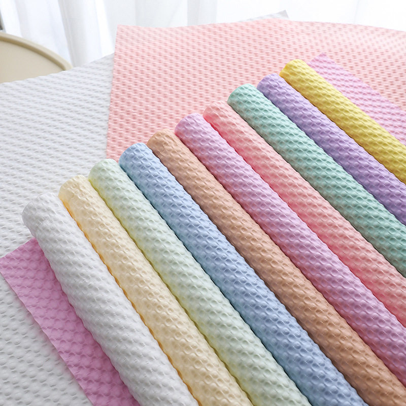 新款泡芙立体压纹鲜花包装纸花店