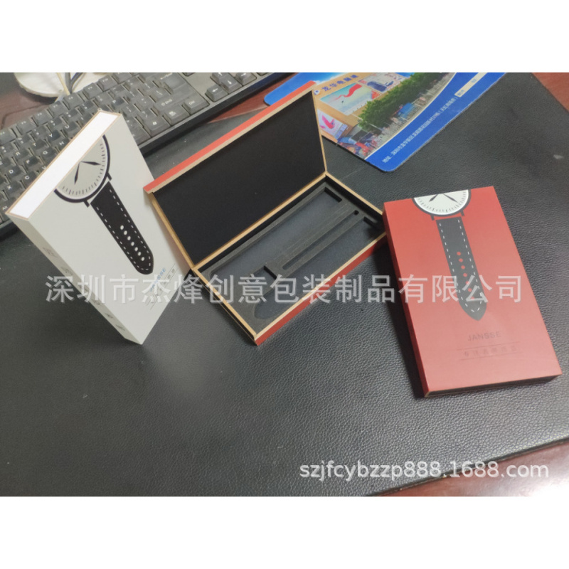 新款手表带木盒包装定制