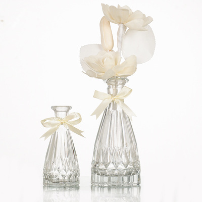莲花香薰瓶100ml玻璃空瓶