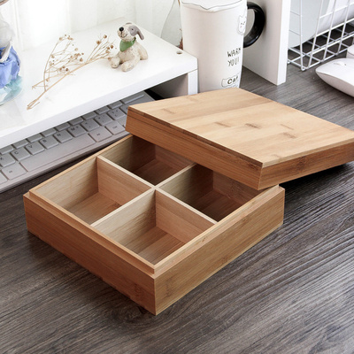 木质礼品盒海参虫草燕窝分格储物