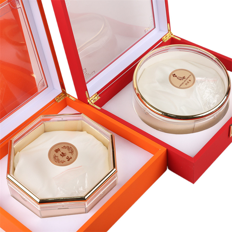 小清新通用石斛包装西洋参鹿茸高丽参礼品盒元贝海参鲍鱼燕窝空盒