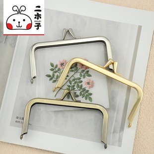 【送图纸】二木子11cm方形水滴头无孔口金 手工diy配件 口金材料