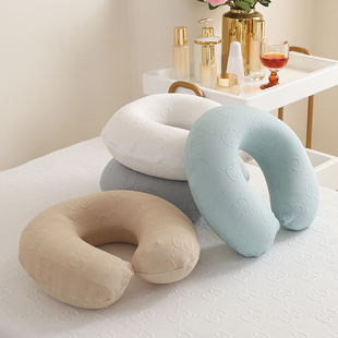 美容院趴枕美容床专用趴趴枕趴脸垫U型枕护颈椎记忆枕枕头枕芯