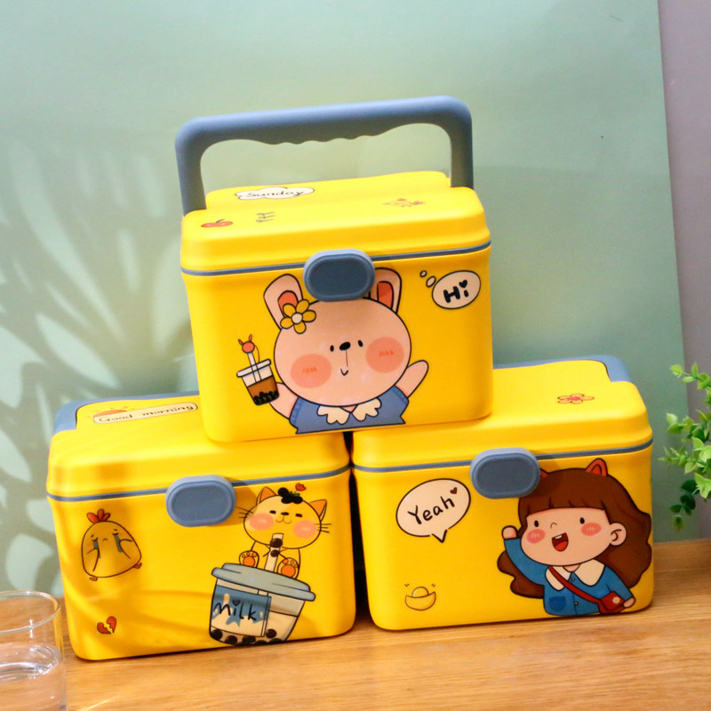 可爱药箱家庭装儿童急救箱婴儿药物收纳盒小号宝宝医药箱宿舍家用,收纳整理,医药箱,淘宝优惠券,粉丝福利购,淘宝优惠卷