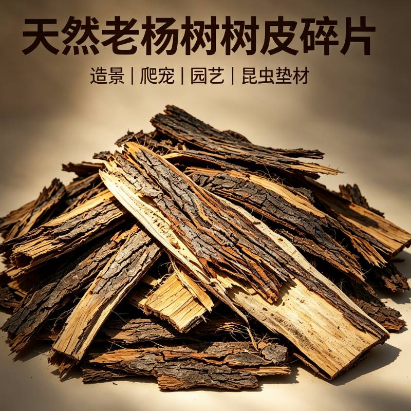 甲虫繁殖树皮躲避洞饲养箱造景