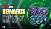 NBA2k25储物柜代码兑换码激活码cdk游戏内兑换升2级