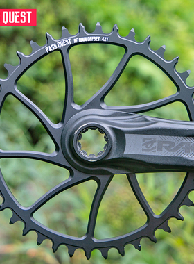 PASS 0mm赛脸RACEFACE/Easton/XXE正负齿单盘TURBINEAEFFECT NEXT