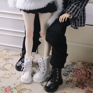 四分BJD娃鞋1/4bjd娃娃 sd娃外出百搭皮鞋娃衣配饰鞋子松糕马丁靴