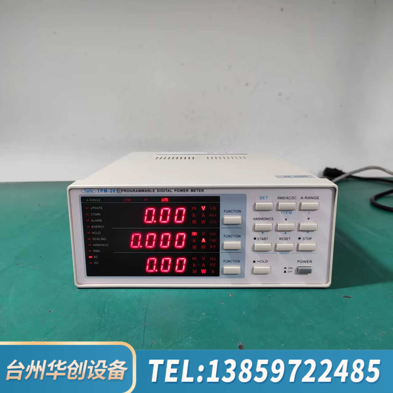 TopFer TPM-201H功率计，AC/DC都可测量，原.询价