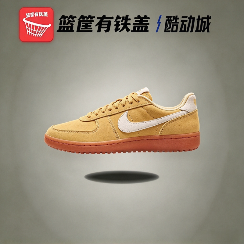 Nike耐克女鞋翻毛皮薄底板鞋