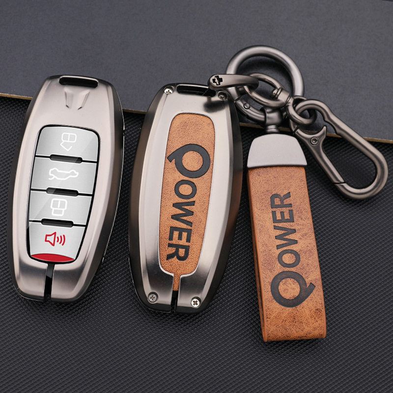 适用于2021款长城炮钥匙套皮卡专用锁匙包越野版壳商用版汽车扣男