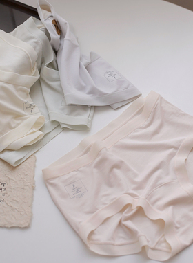 穿完bi回购！100%蚕丝裆7A抗菌加长裆内裤女士三角裤中腰包臀