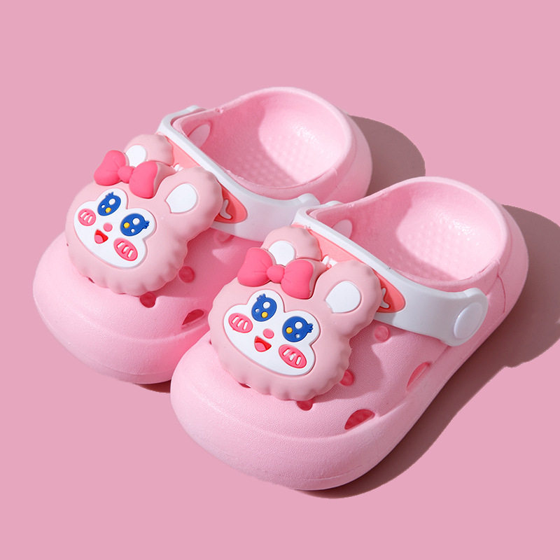包头夏季儿童凉拖鞋防滑小孩女童图片