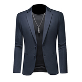 2025男士时尚修身西服外套-电商D252-6289P165镂空图，男装西服，电商D252