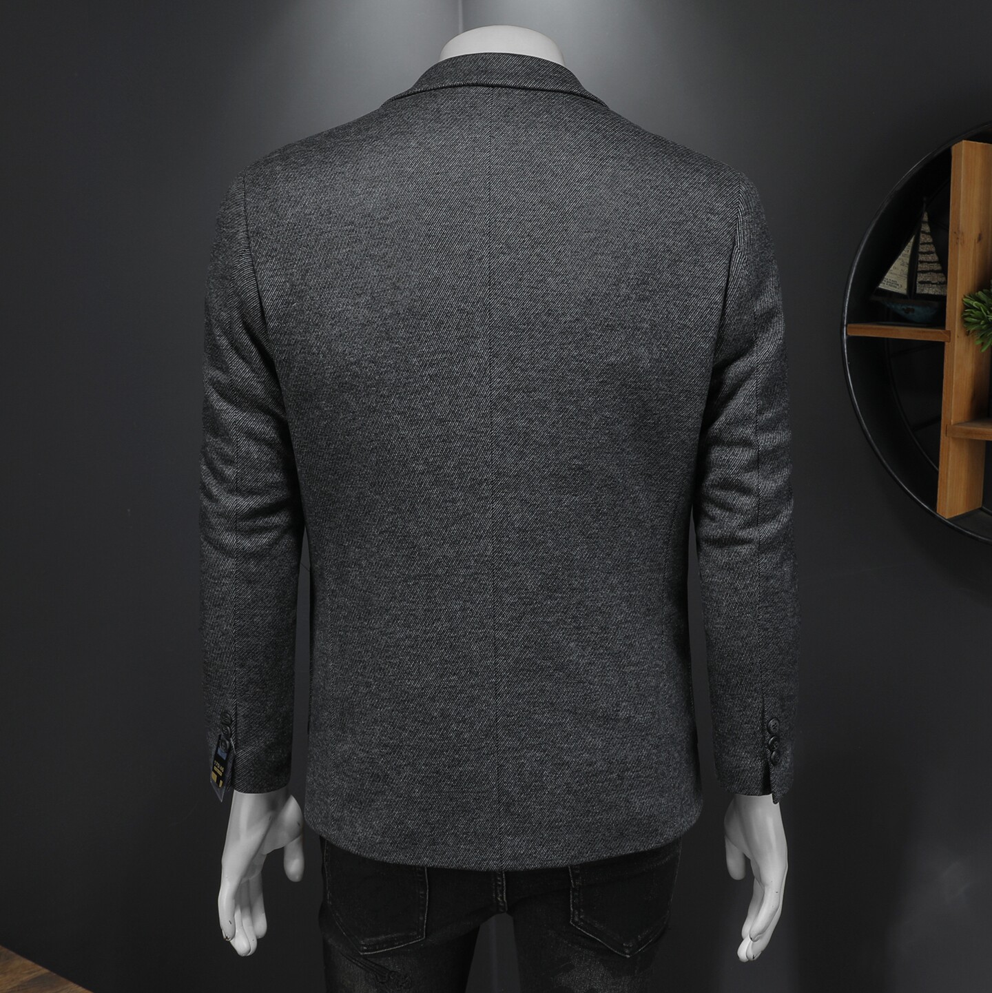 2025冬款男士西服羽绒90白鸭绒-D252-8216P255假模,男装西服,电商D252