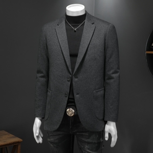2025冬款男士西服羽绒90白鸭绒-D252-8212P255假模图片