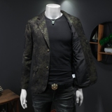 2025秋款·男士修身西装外套电商D2522297P160假模，男装西服套装，电商D252