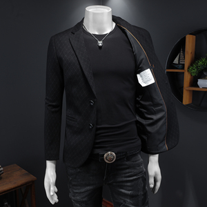 2025男士修身西服外套-电商D252-10268P170假模图片