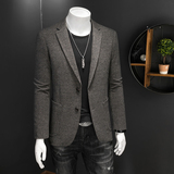 2025男士时尚修身西服电商D252-62925-P165假模，男装西服，电商D252