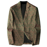 2024秋款花色·男士修身西服外套电商D2523333P150平铺，男装西服，电商D252