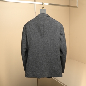 2025冬款男士西服羽绒90白鸭绒-D252-8213P255挂拍图片