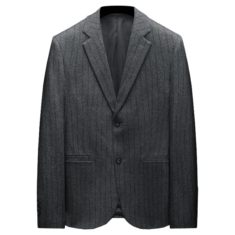2026条纹男士修身西服外套-电商D252-6999P165沙发,男装西服,电商D252