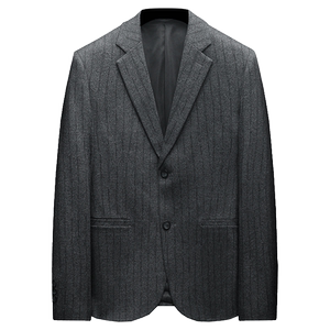2026条纹男士修身西服外套-电商D252-6999P165沙发图片