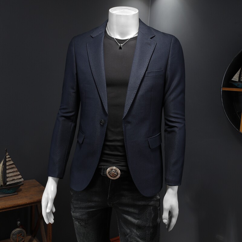 2026春款男士时尚修身西装电商D252-8639P155假模,男装西服套装,电商D252