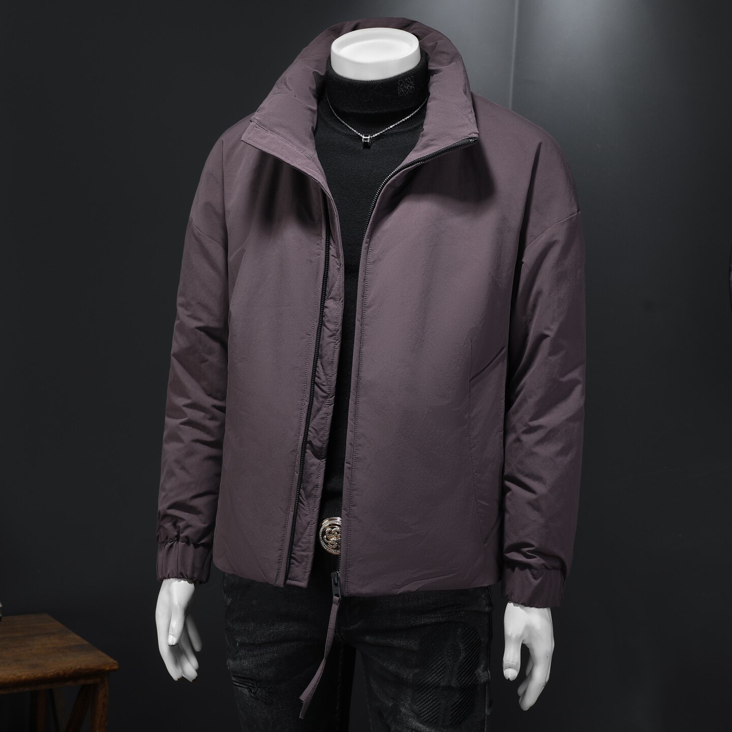 2025冬款男士羽绒服90白鸭绒-电商D252-89107P340-448假模,男装羽绒服,电商D252