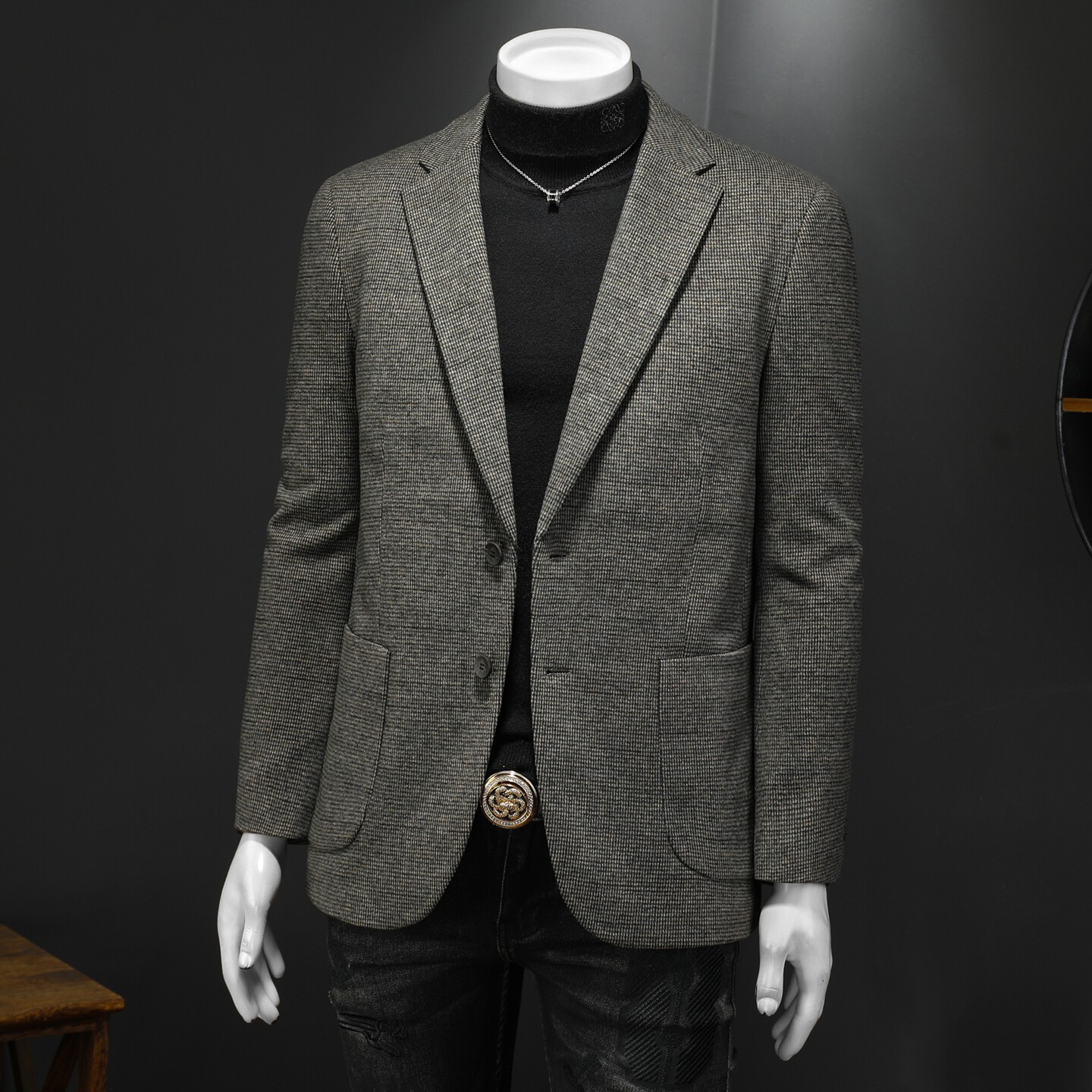 2025冬款男士西服羽绒90白鸭绒-D252-8210P240假模,男装西服,电商D252
