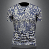 2026花色男士圆领短袖T恤-D252-2977P60镂空图,男装T恤,电商D252,电商基地 2026花色男士圆领短袖T恤-D252-2977P60镂空图,男装T恤,电商D252,电商基地