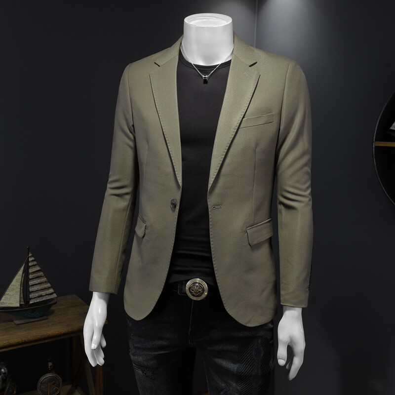 2026春款男士时尚修身西装电商D252-8639P155假模,男装西服套装,电商D252