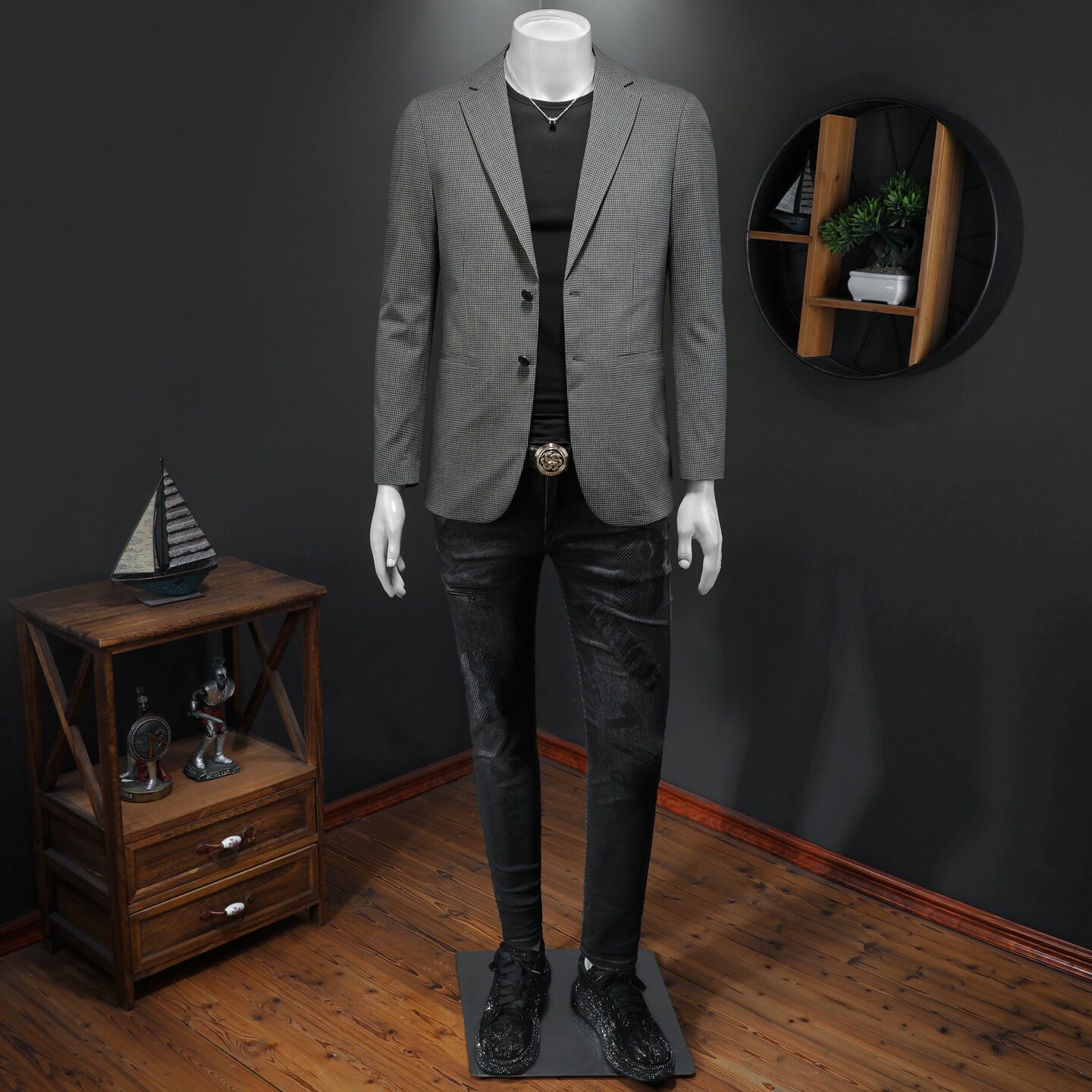 2026四季款男士修身西服-电商D252-6293P165假模,男装西服,电商D252