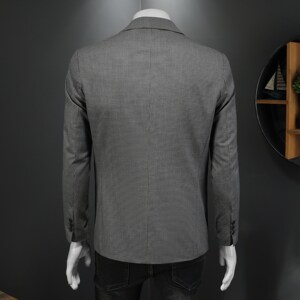 2026四季款男士修身西服-电商D252-6293P165假模图片