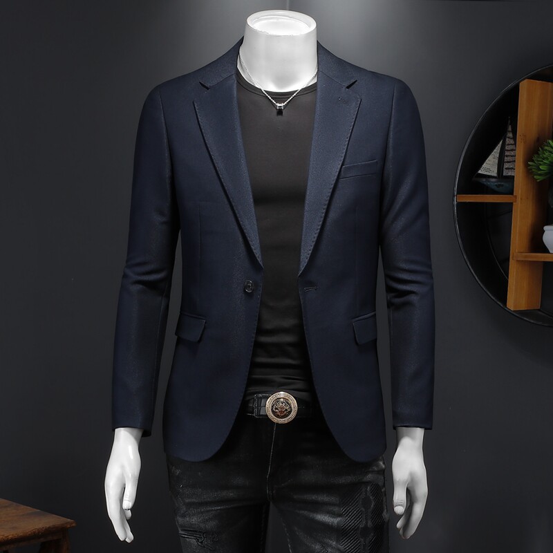 2026春款男士时尚修身西装电商D252-8639P155假模，男装西服套装，电商D252