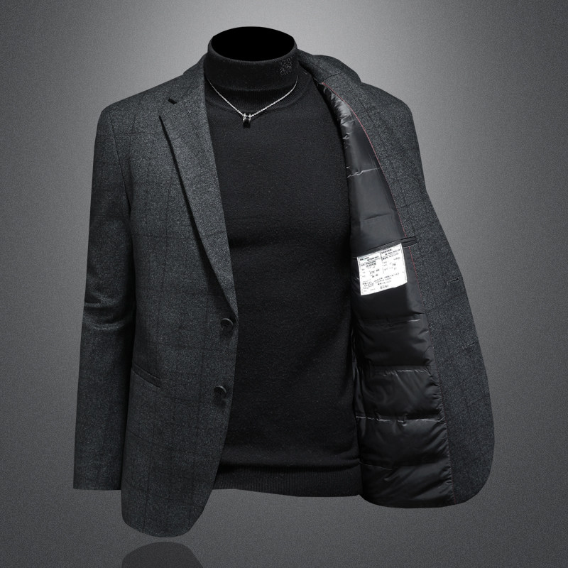 2025冬款男士西服羽绒90白鸭绒-D252-8211P255镂空图,男装西服,电商D252