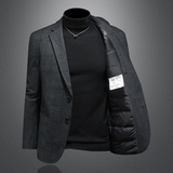 2025冬款男士西服羽绒90白鸭绒-D252-8211P255镂空图，男装西服，电商D252
