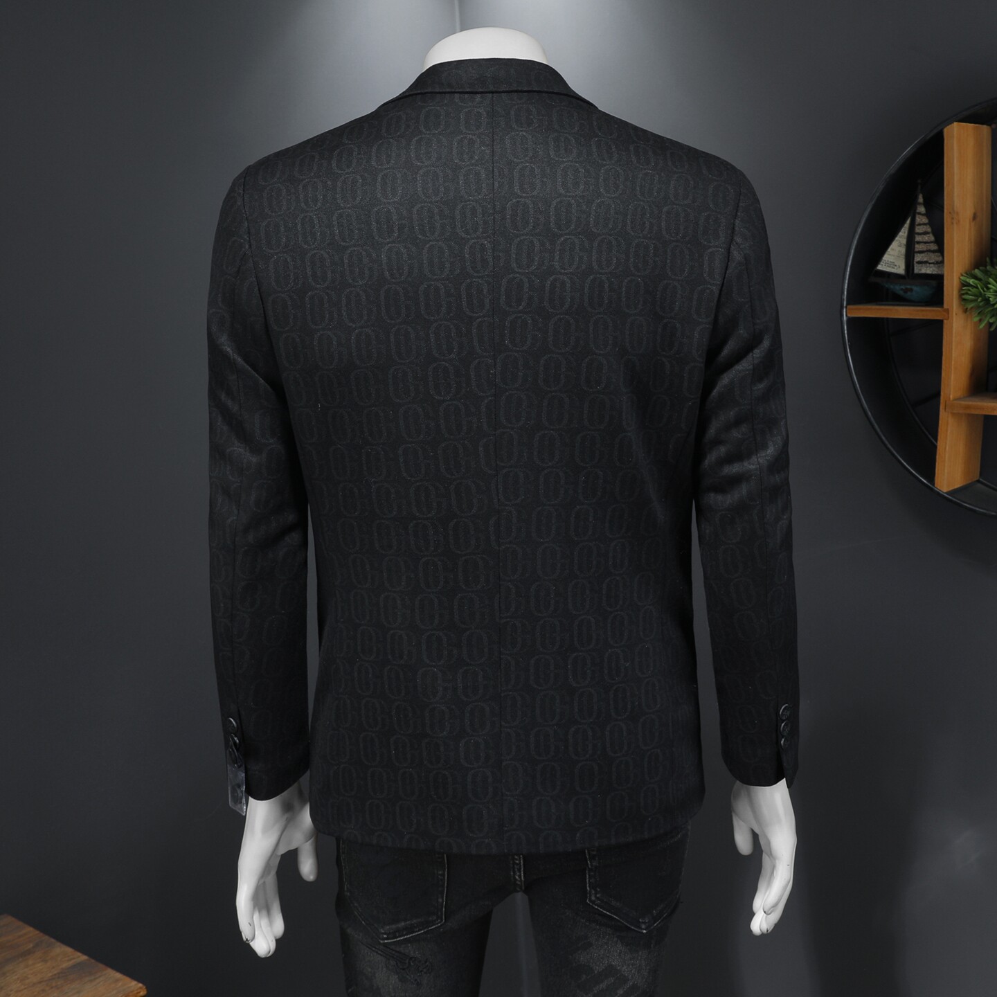 2025冬款男士西服羽绒90白鸭绒-D252-8215P255假模,男装西服,电商D252
