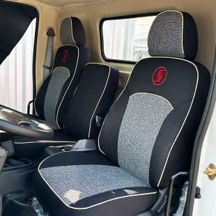 陕汽德龙G1G2后浪Z1德蓝Z1K1X1智云E1E2轻卡货车亚麻皮革全包座套