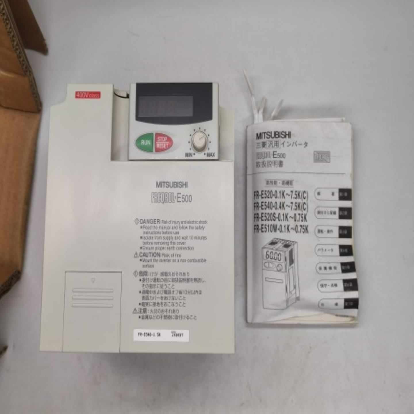 三菱E500 变频器 FR-E540-15K 15KW 400V class 未使用品现货