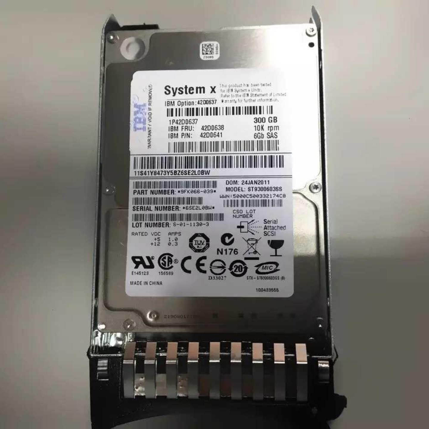 IBM 42D0677 42D0678 42D0632 146G 15K SAS 25硬盘 现货测试好