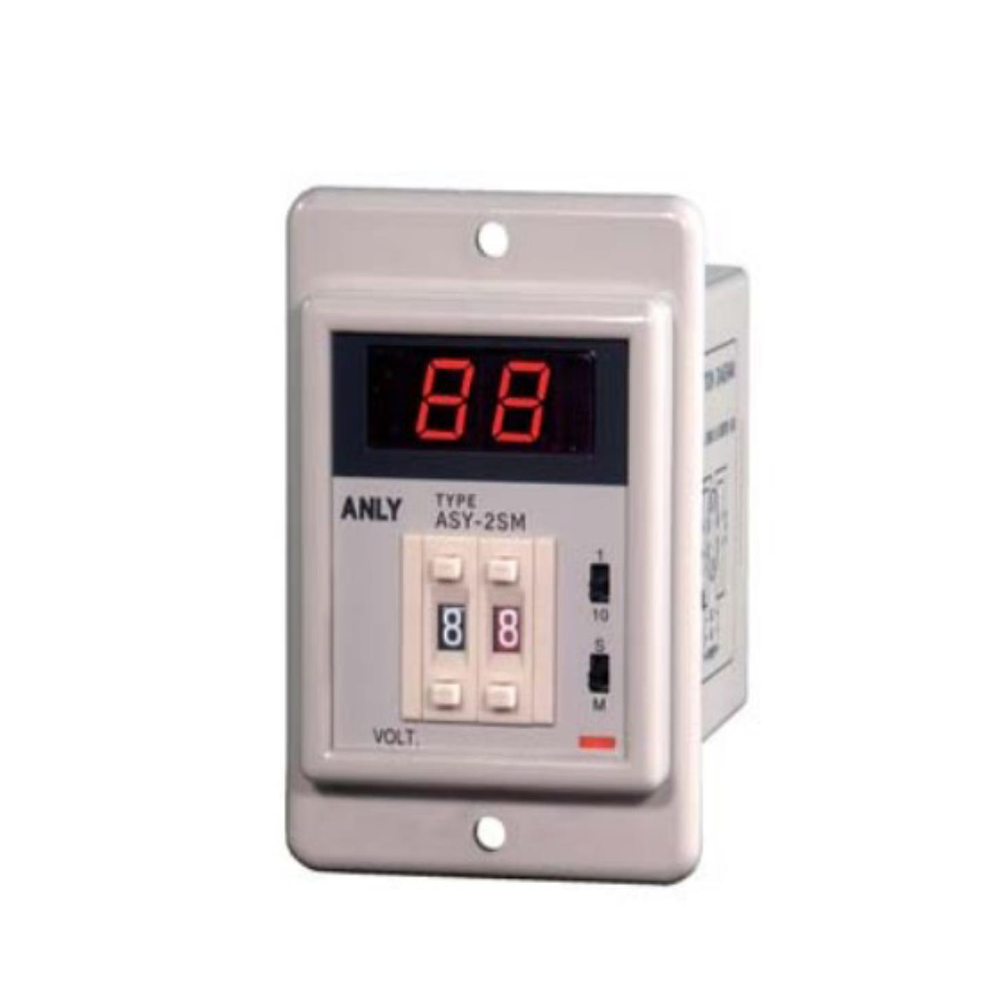ANLY安良ASY-2SM-2SMG-2MH-2MHG-3SM-3SMG-3MH-3MHG限时继电器