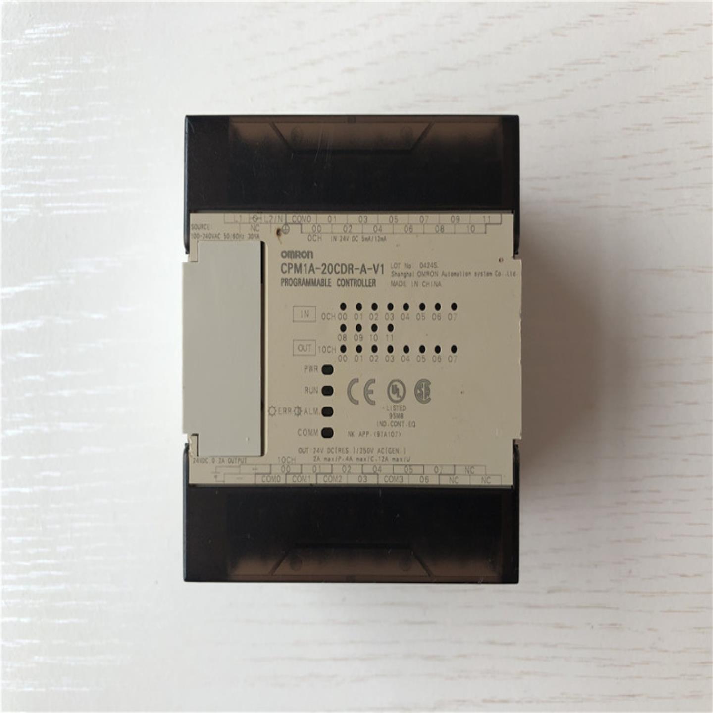 欧姆龙PLC OMRON可编程控制器CPM1A-20CDR-A-V1 原装拆机现货
