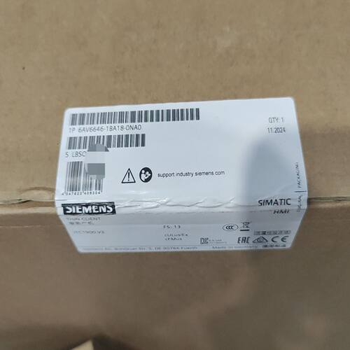 全新西门子SIMATIC HMI触摸屏 6AV6646-1B