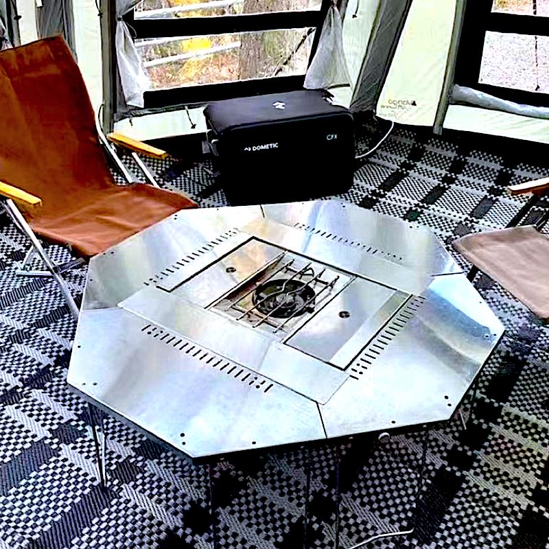 诧祭户外sp款ST050围桌八角桌专用盖板中间一单元二单元支架配件