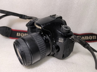 佳能60D带适马镜头不能用充数 60D单反相机坏 报废相机 佳能EOS
