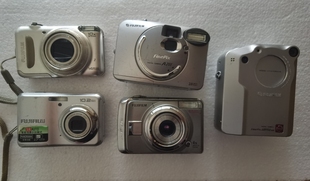 报废相机 富士数码相机坏的不能用抵账充数配件机